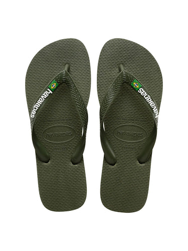 Infradito Uomo Havaianas - Brasil Logo - Verde