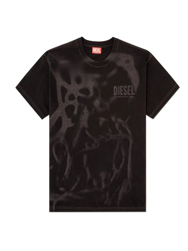 T-shirt Uomo Diesel - T-Shirt T-Norm-V7 - Nero