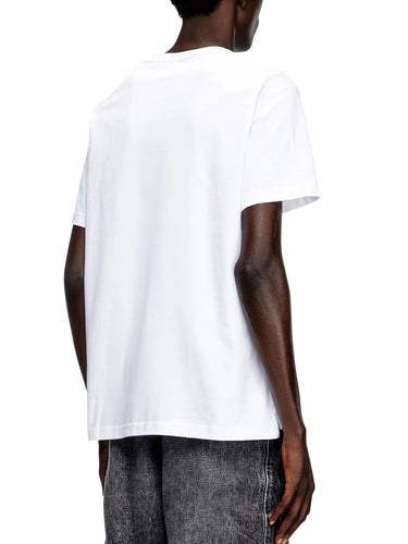 T-shirt Uomo Diesel - T-Shirt T-Adjust Od - Bianco