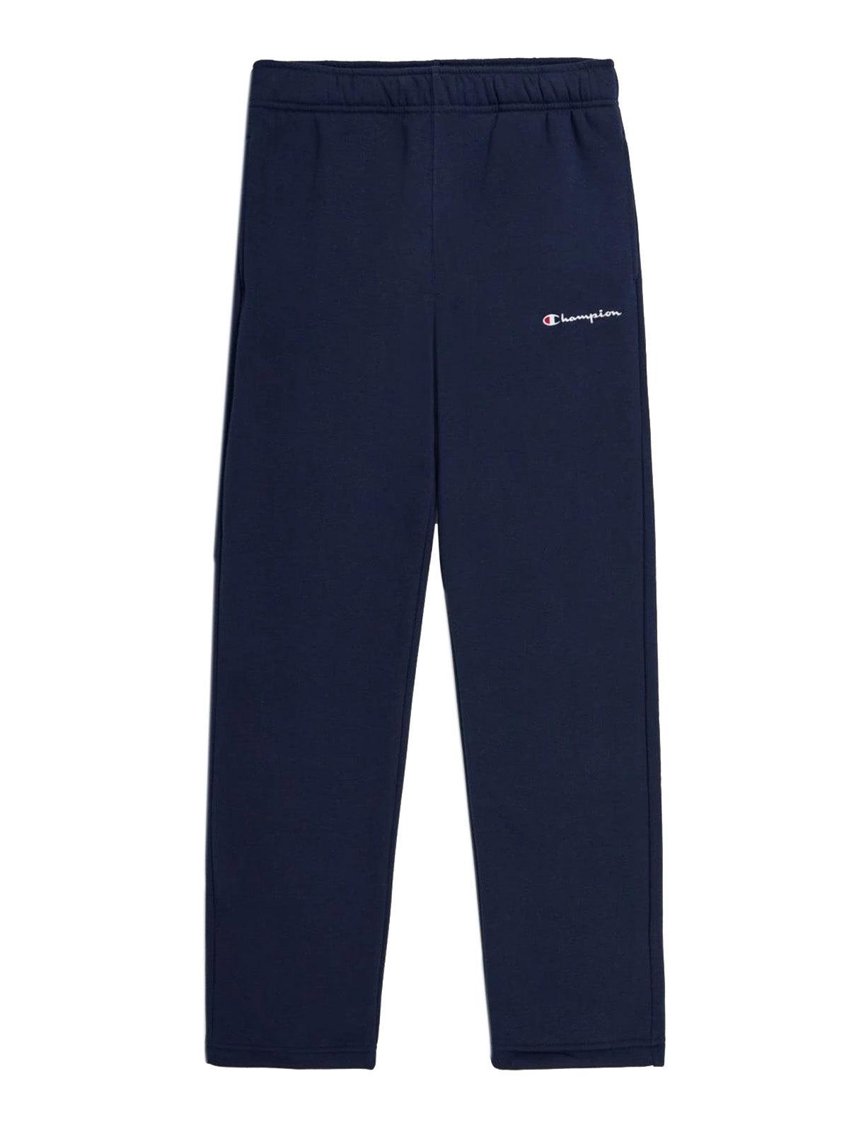 Pantaloni Uomo Champion - Pantaloni Con Interno Felpato E Logo Piccolo - Blu
