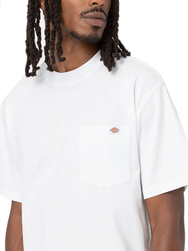 T-shirt Uomo Dickies - T-Shirt Con Taschino Luray - Bianco