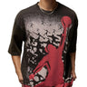 T-shirt Uomo Nike - T-Shirt Jordan Reissue Oversize - Nero