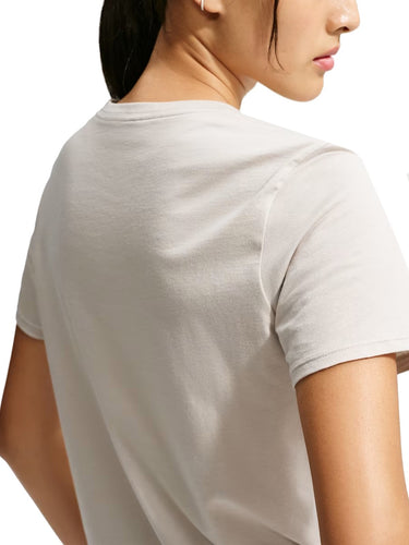 T-shirt Donna Nike - T-Shirt Sportswear Club Essentials - Beige