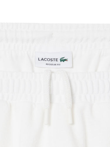 Pantaloncini Uomo Lacoste - Shorts In Jersey Testurizzato - Bianco