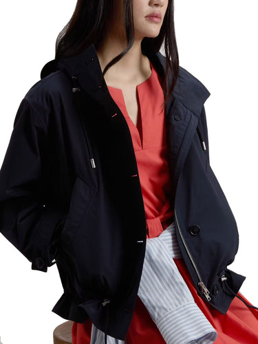 Giacche Donna Woolrich - Summer Short Parka - Blu