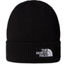 Berretti in maglia Unisex The North Face - Berretto Con Risvolto E Logo Box Tnf - Nero