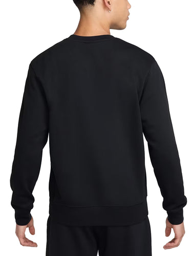 Felpe senza cappuccio Uomo Nike - Maglia A Girocollo In French Terry - Nero