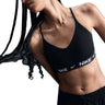Canotte e top Donna Nike - Top Indy Light Support Imbottito Regolabile - Nero