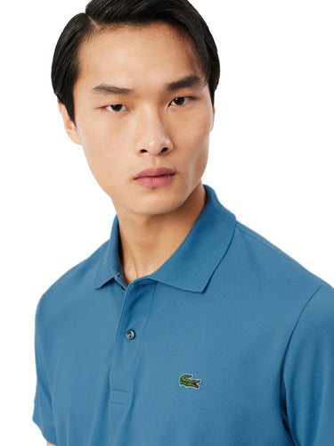 Polo Uomo Lacoste - Polo Originale L.12.12 - Azzurro