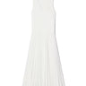 Vestiti casual Donna Lacoste - Abito Lungo Plissettato - Bianco