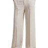 Pantaloni Donna Woolrich - Lyocell Linen Pants - Avorio