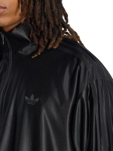 Felpe senza cappuccio Uomo Adidas - Firebird Metallic Track Top - Nero