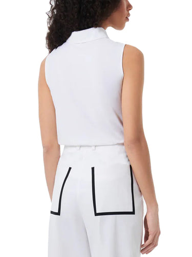 Polo Donna RRD - Oxford Sleeveless Wom Polo - Bianco
