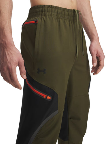 Pantaloni Uomo Under Armour - Pantaloni Cargo Ua Unstoppable - Verde