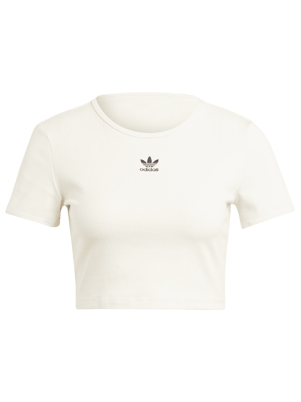 T-shirt Donna Adidas - T-Shirt Essentials Rib - Avorio