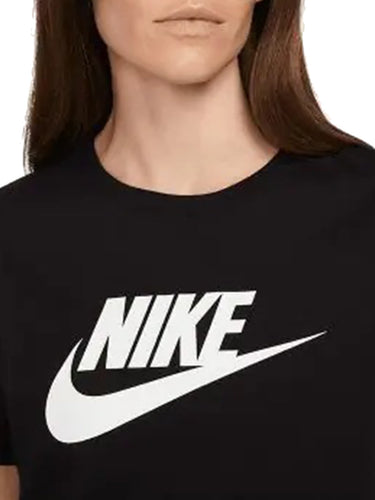 T-shirt Donna Nike - T-Shirt Con Logo Sportswear Essential Icon Futura - Nero