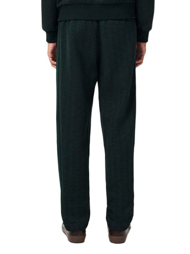 Pantaloni Uomo Lacoste - Pantaloni In Monogramma Paris - Verde