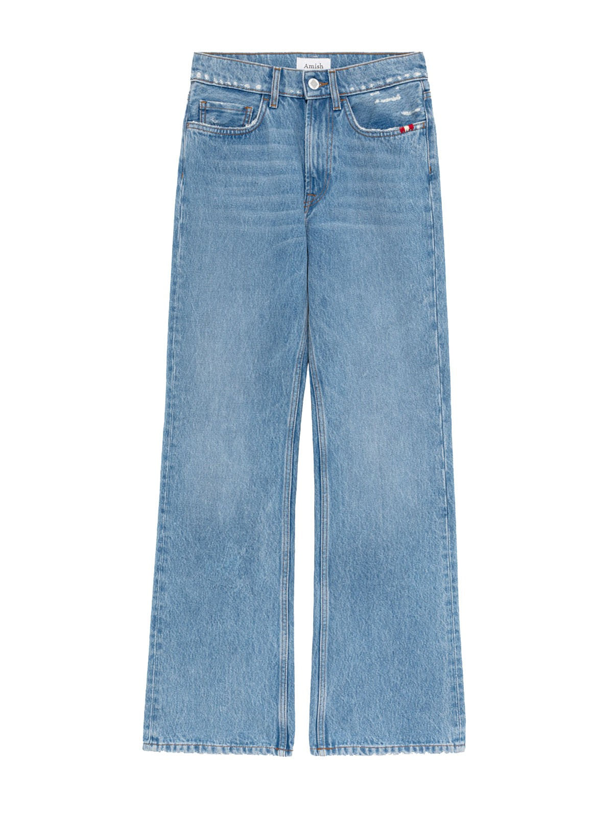Jeans Donna Amish - Jeans Kendall Summertime - Blu