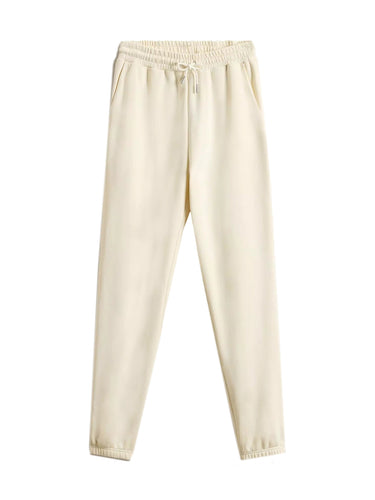 Pantaloni Donna Woolrich - Pantaloni In Puro Cotone - Avorio