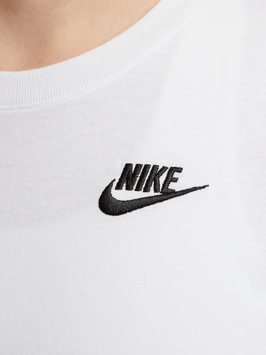 T-shirt Donna Nike - T-Shirt Sportswear Club Essentials - Bianco