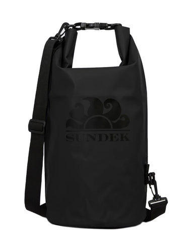 Borse a spalla Unisex Sundek - Lake City - Borsa A Tubo 20 Litri - Nero