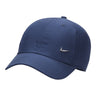 Cappellini da baseball Unisex Nike - Cappello Essenziale Con Swoosh In Metallo Dri-Fit - Blu