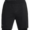 Pantaloncini Uomo Under Armour - Shorts Ua Vanish Woven 2 In 1 - Nero