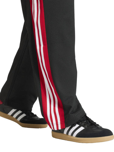 Pantaloni Uomo Adidas - Pantaloni Sportivi Mesh Loose - Nero
