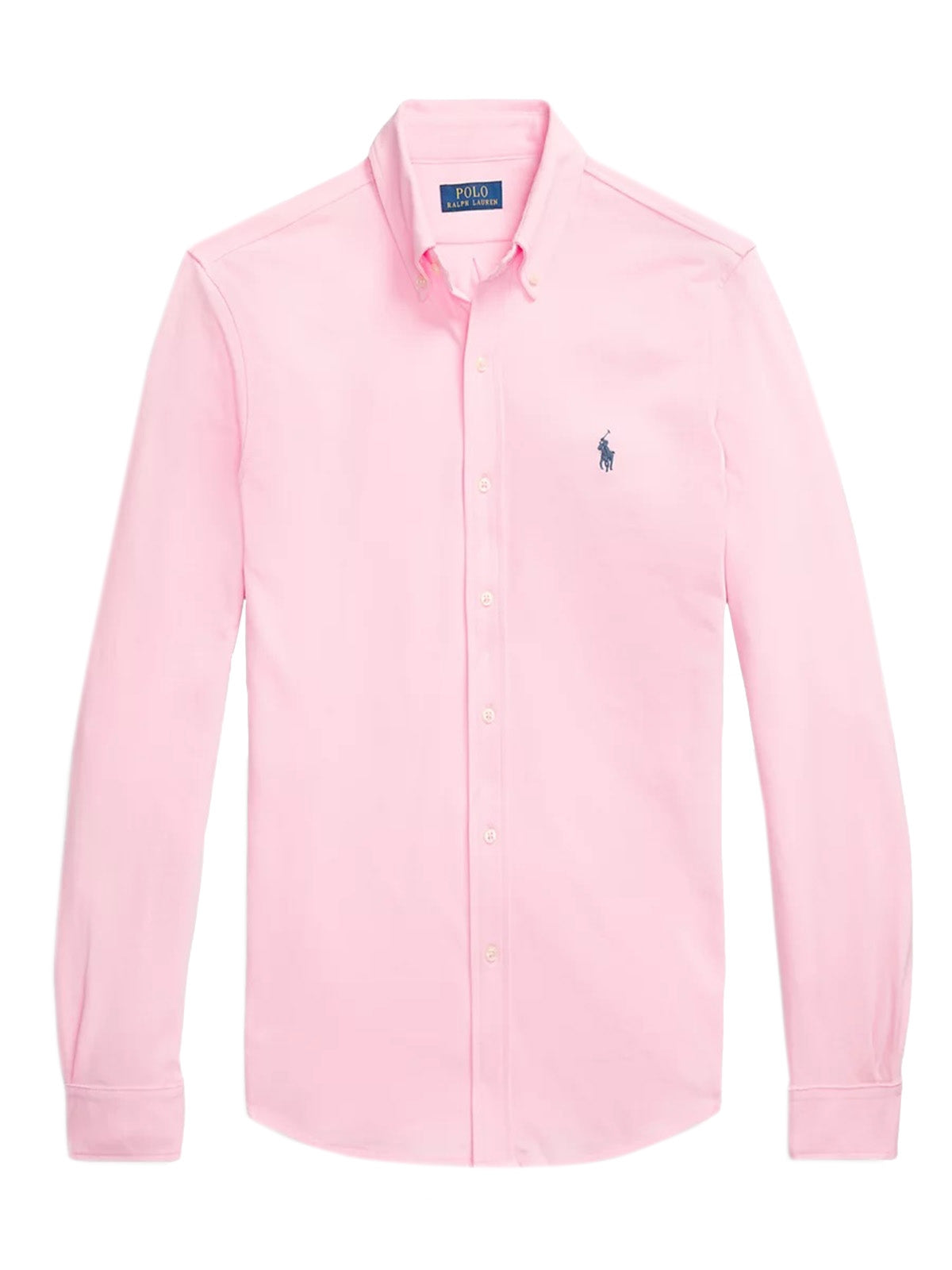 Camicie casual Uomo Ralph Lauren - Camicia Ultraleggera In Piqué - Rosa