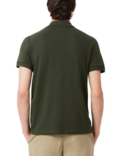 Polo Uomo Lacoste - Polo In Piquet Senza Bottoni - Verde