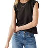 Canotte e top Donna Levi's - Canotta Squadrato - Nero