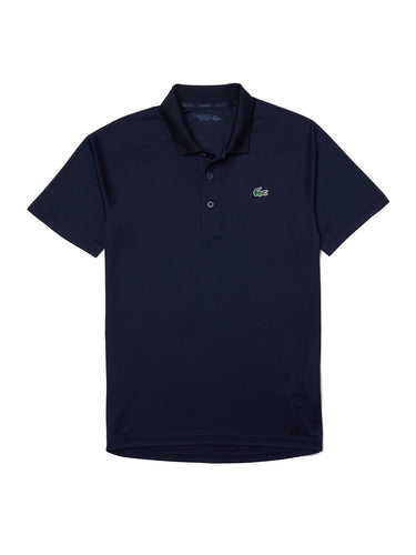 Polo Uomo Lacoste - Polo Da Golf Regular Fit Uv Protect - Blu