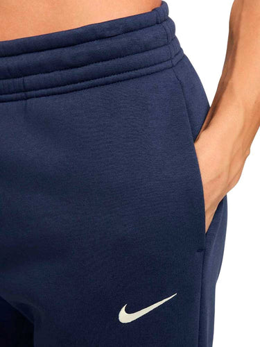 Pantaloni Donna Nike - Pantaloni A Vita Media Sportswear Phoenix Fleece - Blu