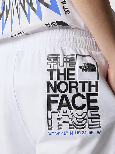 Bermuda Uomo The North Face - Pantaloncini Coordinates - Bianco