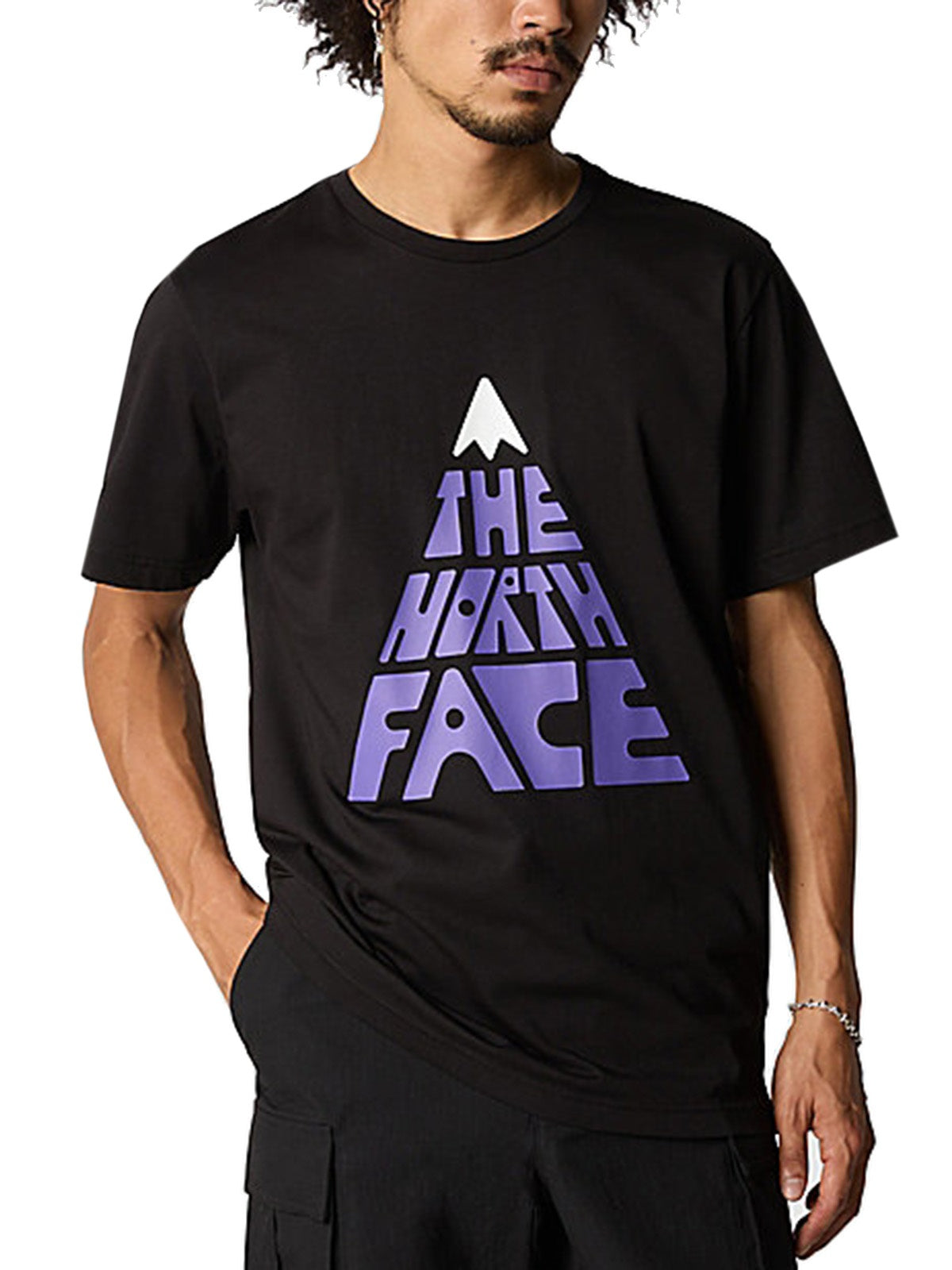 T-shirt Uomo The North Face - T-Shirt Mountain Play - Nero
