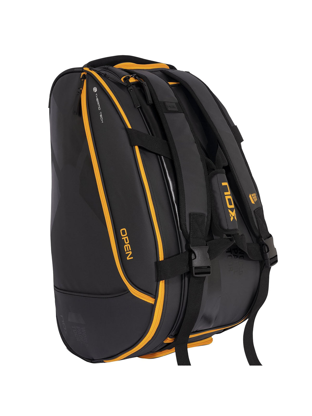 Borse per attrezzatura Unisex Nox - World Padel Tour Open Series Paletero Backpack - Nero