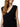 Maglie Donna Alpha Studio - Maglia Smanicata Con Scollo A V - Nero