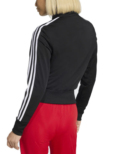 Felpe senza cappuccio Donna Adidas - Felpa Classic Zip Firebird - Nero