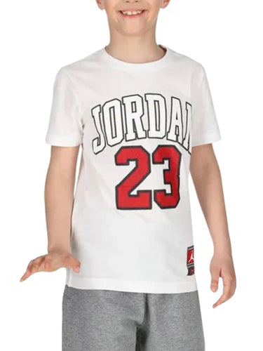 T-shirt Ragazzo Jordan - T-Shirt Practice Flight - Bianco