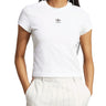 T-shirt Donna Adidas - T-Shirt Essentials Slim - Bianco