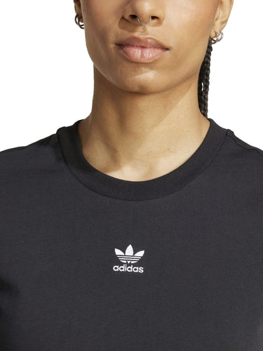T-shirt Donna Adidas - T-Shirt Essentials Slim - Nero