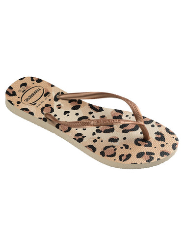 Infradito Donna Havaianas - Havaianas Slim Animals - Beige
