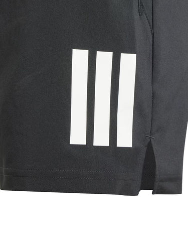 Pantaloncini Ragazzi Unisex Adidas - Short Tennis Club 3 Stripes Jr - Nero