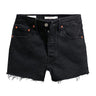 Bermuda Donna Levi's - Levi's® Women's Ribcage Shorts - Nero