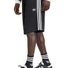 Bermuda Uomo Adidas - Short 3 Stripes - Nero
