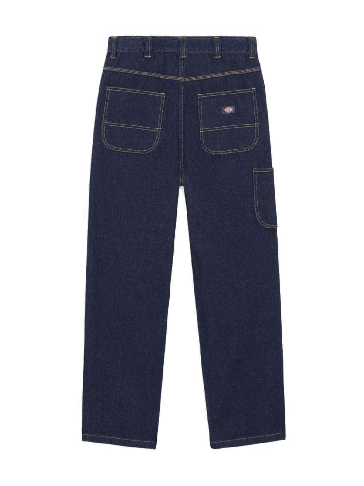Jeans Uomo Dickies - Pantaloni In Denim Madison - Blu