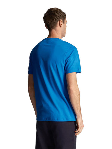 T-shirt Uomo Lyle & Scott - Plain T-Shirt - Blu