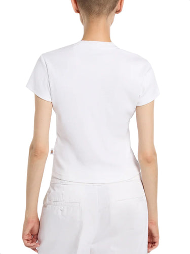 T-shirt Donna Dickies - T-Shirt Wellsville - Bianco
