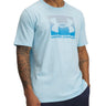 T-shirt Uomo Under Armour - Maglia A Maniche Corte Ua Boxed - Celeste