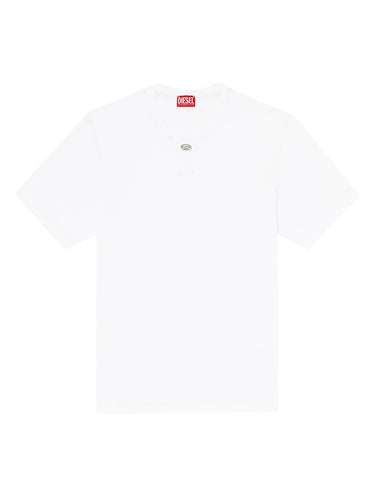 T-shirt Uomo Diesel - T-Shirt Regular T-Madjust - Bianco
